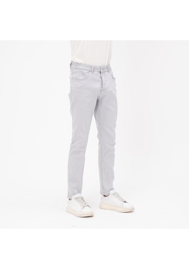 Düz Renk Erkek Kot Pantolon (550889904) Lacivert