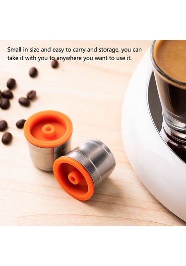 Reedark Stainless Steel Reusable Coffee Capsule: Compatible With Illy X7.1/y3.2/y5, Eco-friendly, Easy To Use - Includes Capsule, Spoon & Brush For Home Coffee Making