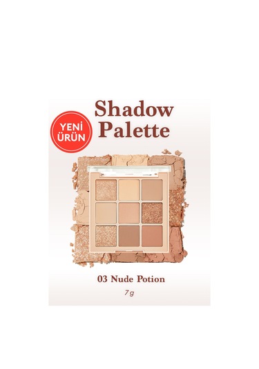 Dasique Mat Ve Işıltılı Renk Seçenekleri Sunan Far Paleti Shadow Palette 03 Nude Potion 03 Nude Potion
