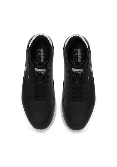 U.S. Polo Assn. 5M THUNDER 5FX Erkek Siyah Günlük Spor Ayakkabısı