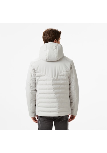 Nautica Erkek Gri Regular Fit Mont Düz J57027t Gri