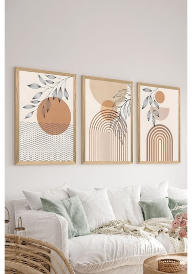Artavessa Çerçeve Görünümlü Mdf Tablo Seti 3 Parça  - ARTSYCLLCT6