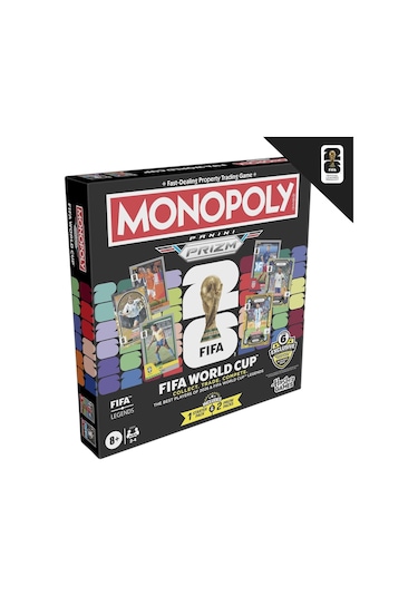 Monopoly Panini Prizm: Fıfa Dünya Kupası 2026