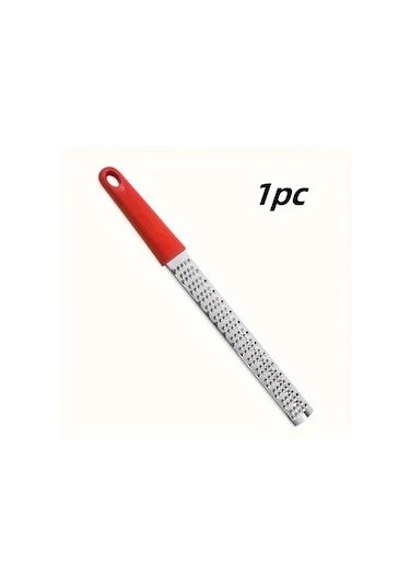 Cordial Kırmızı Manuel Mutfak Rendeleme Ve Bıçak Bileme - Paslanmaz Çelik, Limon, Peynir, Sebze Rendesi Kırmızı