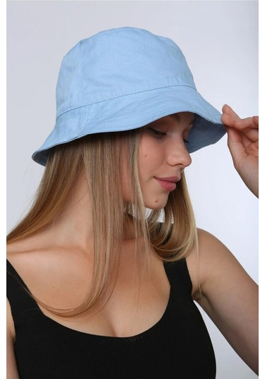 Pamuk Bucket Şapka Rş-110 Bebe Mavi Bebe Mavi