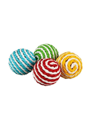Polo Top Oyuncak İp Kaplama 4 CM