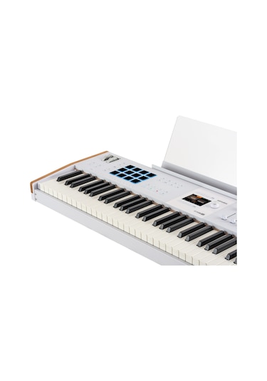 Keylab 88 Mk3: Beyaz 3. Nesil Gelişmiş 88 Tuş Keyboard/controller + Soft Synth