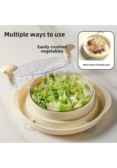 Fortunelane El İle Tavuk Göğsü Salata Işleyici, Sünger Tabanlı, Islanmayan, Dayanıklı, Kompakt Siyah Diğer Diğer