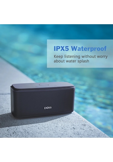 Doss Bluetooth Hoparlör Soundbox, Dokunmatik Kontrollü Ses Kutusu, 12w Hd Ses, Pink Büyük Britanya