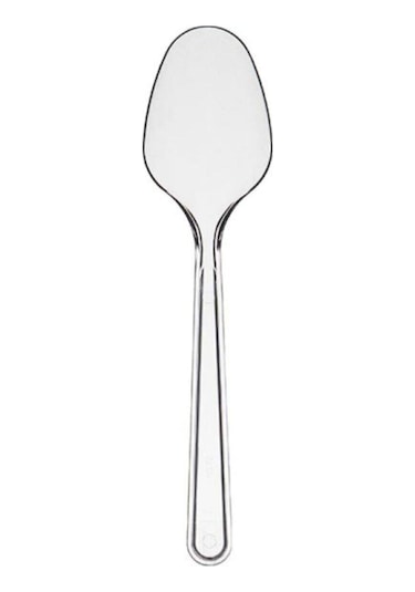 Poppy Plastik Kaşık Şeffaf 100'Lü