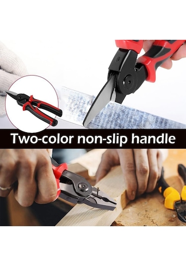 Jialan Kombinasyon Değiştirilebilir Pense Seti 5-in-1 Siyah Ve