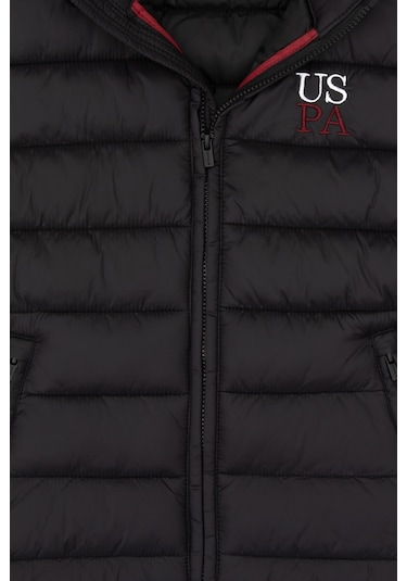 U.s. Polo Assn. Erkek Çocuk Siyah Yelek Dokuma 50312103-vr046 Siyah