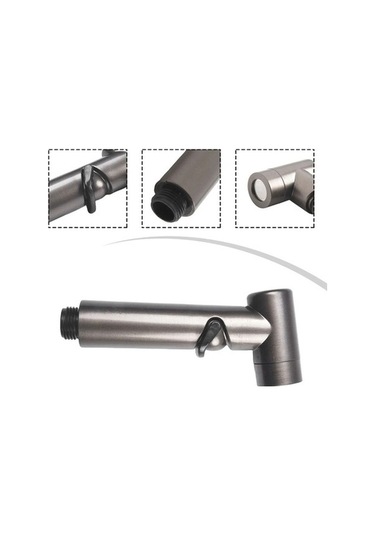 Tongxida Abs Siyah Duş Spreyi Banyo-odası Başlığı 1 Adet Bosphorus Tuvalet Sprey El Duşu Siyah