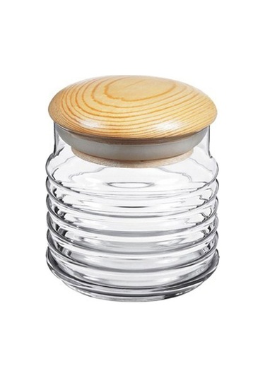 Paşabahçe Babylon Ahşap Kapaklı Kavanoz 43163