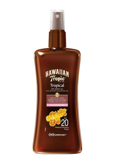 Hawaiian Tropic SPF 20 Protective Dry Spray Oil 200 ML