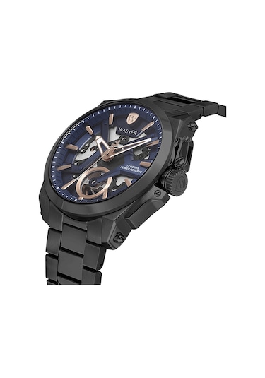 Wainer Wa.25250-e Otomatik Erkek Kol Saati Siyah