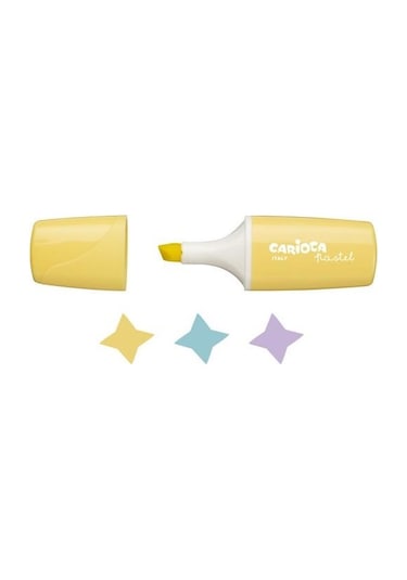Carioca Pastel Renk Mini Işaretleme Kalemi 3'lü