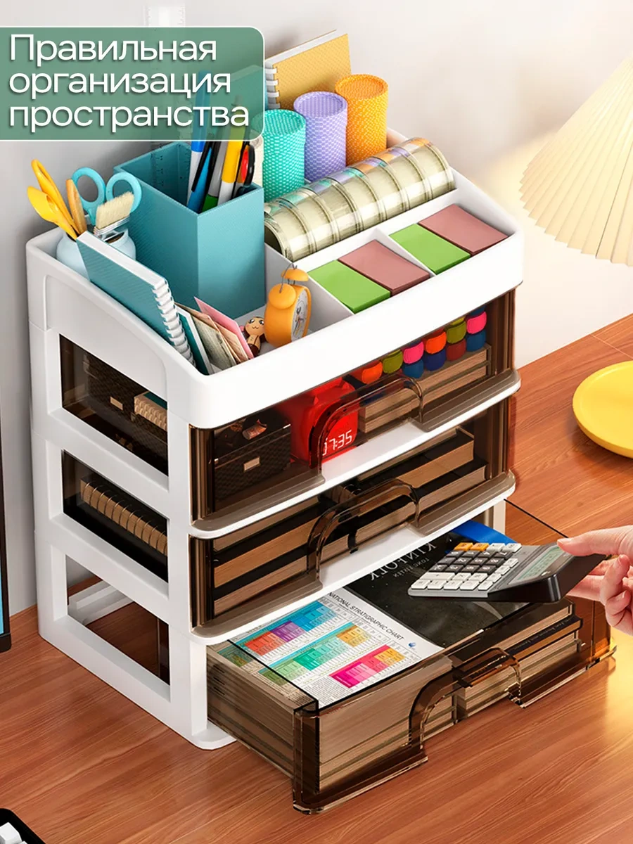 Tophome Masaüstü Kırtasiye Ve Küçük Eşyalar İçin Organizer 220345621 Beyaz