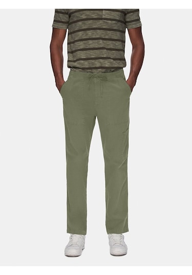 Ltb Düz Paça Gabardin Yeşil Pantolon 012254703625008 2257 Yeşil