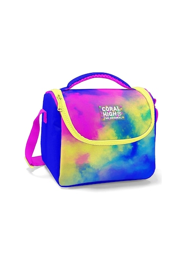 Coral High Renkli Batik Isı Yalıtımlı Beslenme Çantası - Kız Çocuk