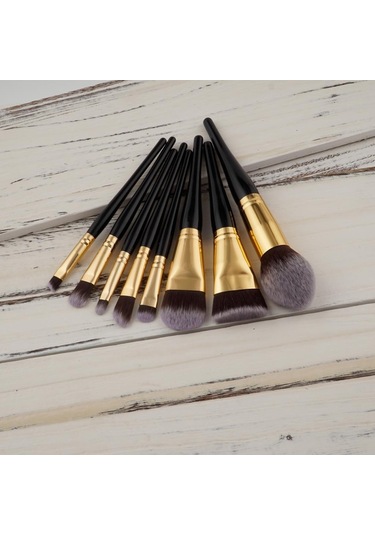 Suntek 8 Parça Profesyonel Makyaj Fırça Seti Göz Farı Vakfı