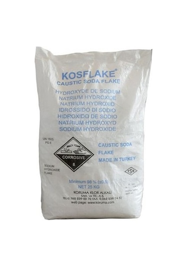 Kosflake Kostik Lavabo Ve Kanal Açıcı 25 KG