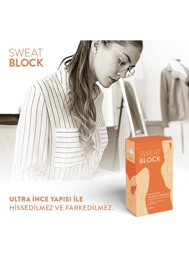 Sweat Block Koltuk Altı Ter Emici Yaprak Ped 3 x 10'lu