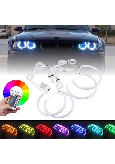 Bmw E46 Multıcolor Angel Halka 16 Renk Uzaktan Kumandalı N11.258