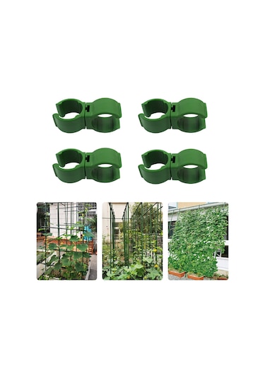 Lebihmurah 2222 Bahçe Ayağı Klipsi Evrensel Korozyon Önleyici Tesis Destek Klipsi