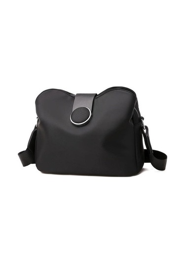 Tongxida Moda Vintage Vahşi Su Omuz Messenger Çantası Kadınlar İçin Seyahat Çantası Siyah