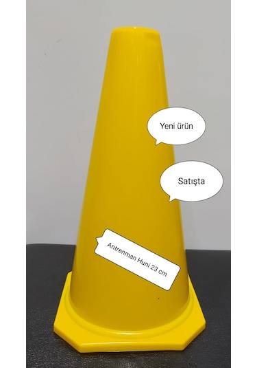 Antrenman Hunisi 23 Cm 10 Adet Sarı