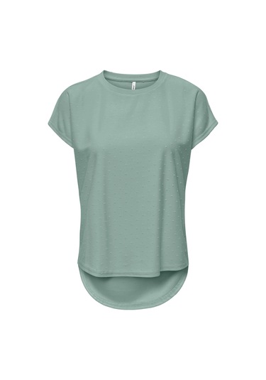 Only Bayan T Shirt 15368563 Açık Yeşil
