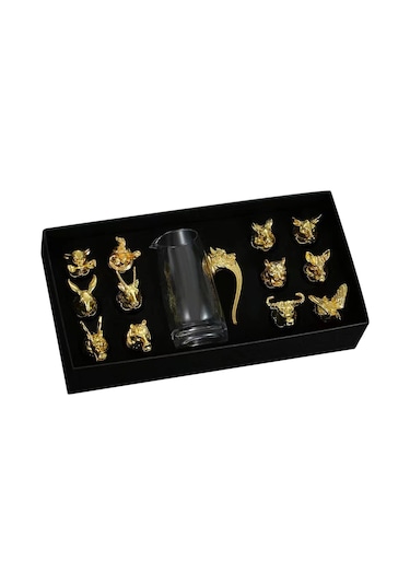 Suntek Magideal Viski Bardak Seti Çin Tarzı İçme Bardakları Sürahi