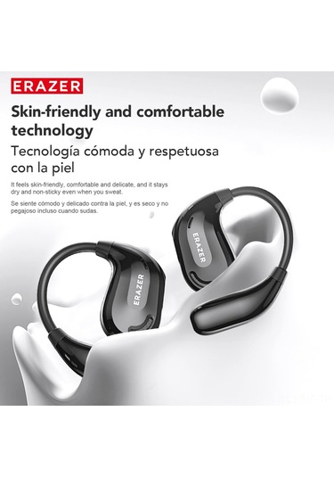 Mufunye Xt66pro Açık Kulaklı Bluetooth Kulaklık - 135 Dilde Aı Canlı Çeviri, 50 Saat Pil Süresi, 10m Bağlantı Mesafesi, Gri