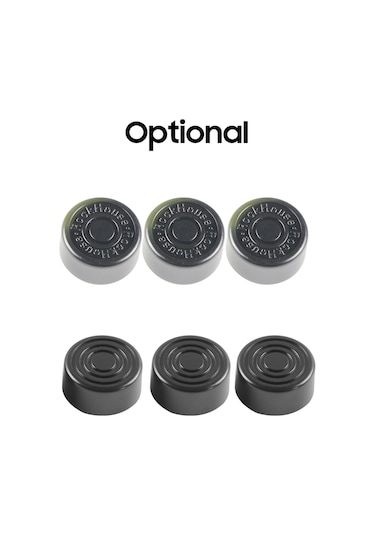 Geeksen Gitar Efekt Pedalı İçin 3 Adet Ayak Üstü Veya Abs Tamponlar Siyah Siyah