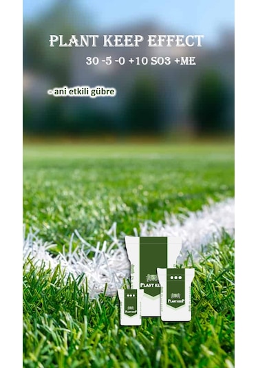 Plant Keep EFFECT 30-5-0+ME Çim Bakım Gübresi 5 kg
