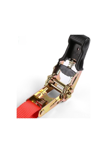 Geekyou Turuncu 3 Metreli Poliester Kancalı Ratchli Taşıma İlişkilat Bandı - 0.8t Yük Kapasitesi, Çok Amaçlı Yük Sabitleyici