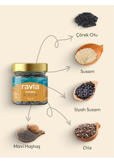 Ravla Tohumix Tohum Karışımı - 110g