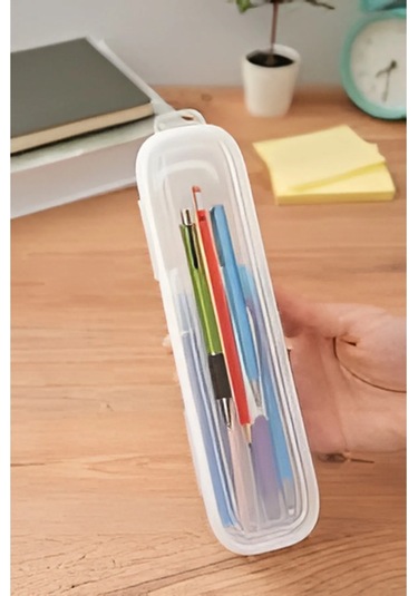 2 Adet Multix Kilitli Kapak Kalemlik - Çanta İçi Düzenleyici Sakl