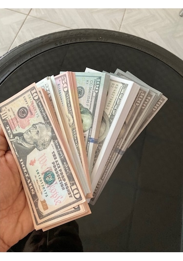 Aykar 300 Adet Karma Dolar Geçersiz Düğün Film Dizi Paraları (545988166)