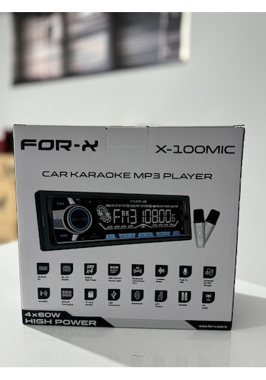 For-x X-100mic Oto Teyp 2024 Yeni Ürün