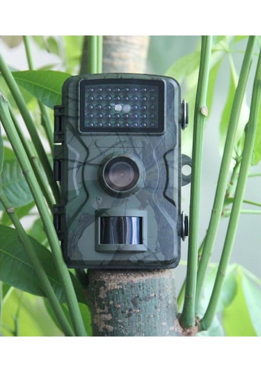 Newdaki Foto Kapan Vahşi Yaşam İzleme Hareket Sensörlü Kamuflaj Avcı Kamerası