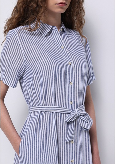 Colins Regular Fit Kadın Mavi Elbise Cl1068244 Q1.v1 Ble Mavi Colins Regular Fit Kadın Mavi Elbise Cl1068244 Q1.v1 Ble Mavi