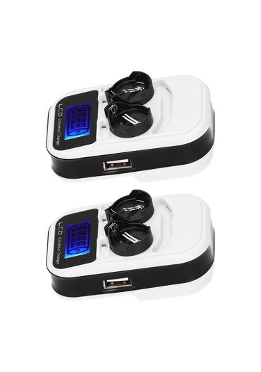 Lır2016 Lır2025 Lır2032 Ml2016 Ml2025 Ml2032 Cr2032 Ab Fişi 100-240v İçin 2 Adet Lcd Düğme Pil Şarj Cihazı