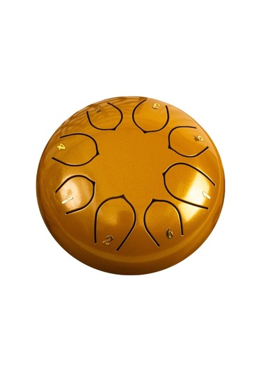 Moon Td68agl 15,5cm Tongue Drum Altın Sarısı