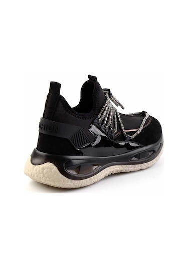 Siyah Kadın Sneaker K01212040717 Siyah