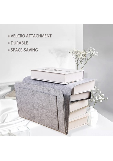 Teltree Yatak Başı Organizer: 5 Cep İle Pratik Saklama Çözümü Diğer