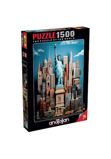Anatolian 1500 Parçalık Puzzle - New York 4578