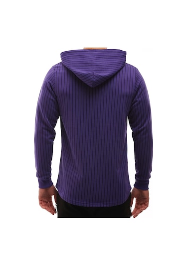 Kapşonlu Sweatshirt Mor 2825