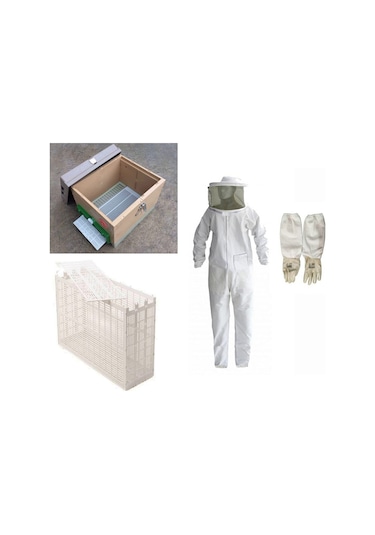 Arıcılık Seti Jumbo, 10 Çerçevelik Termo Kovan Dahil 15 Parça 04042